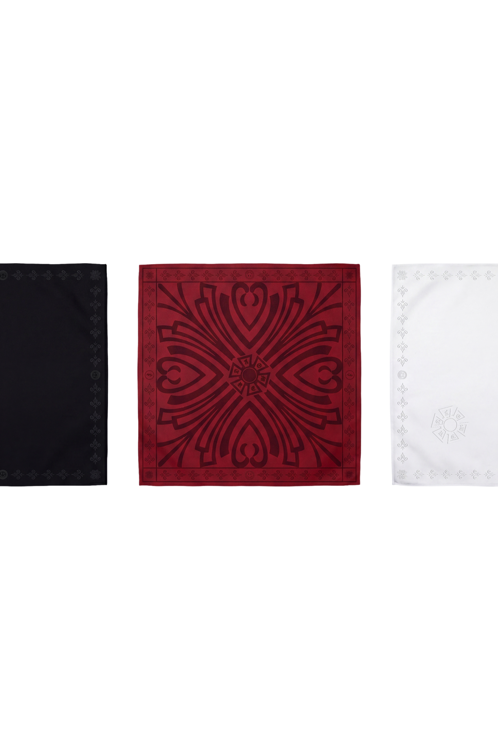 SET DE PAÑUELOS Y BANDANA OMERTA X 3