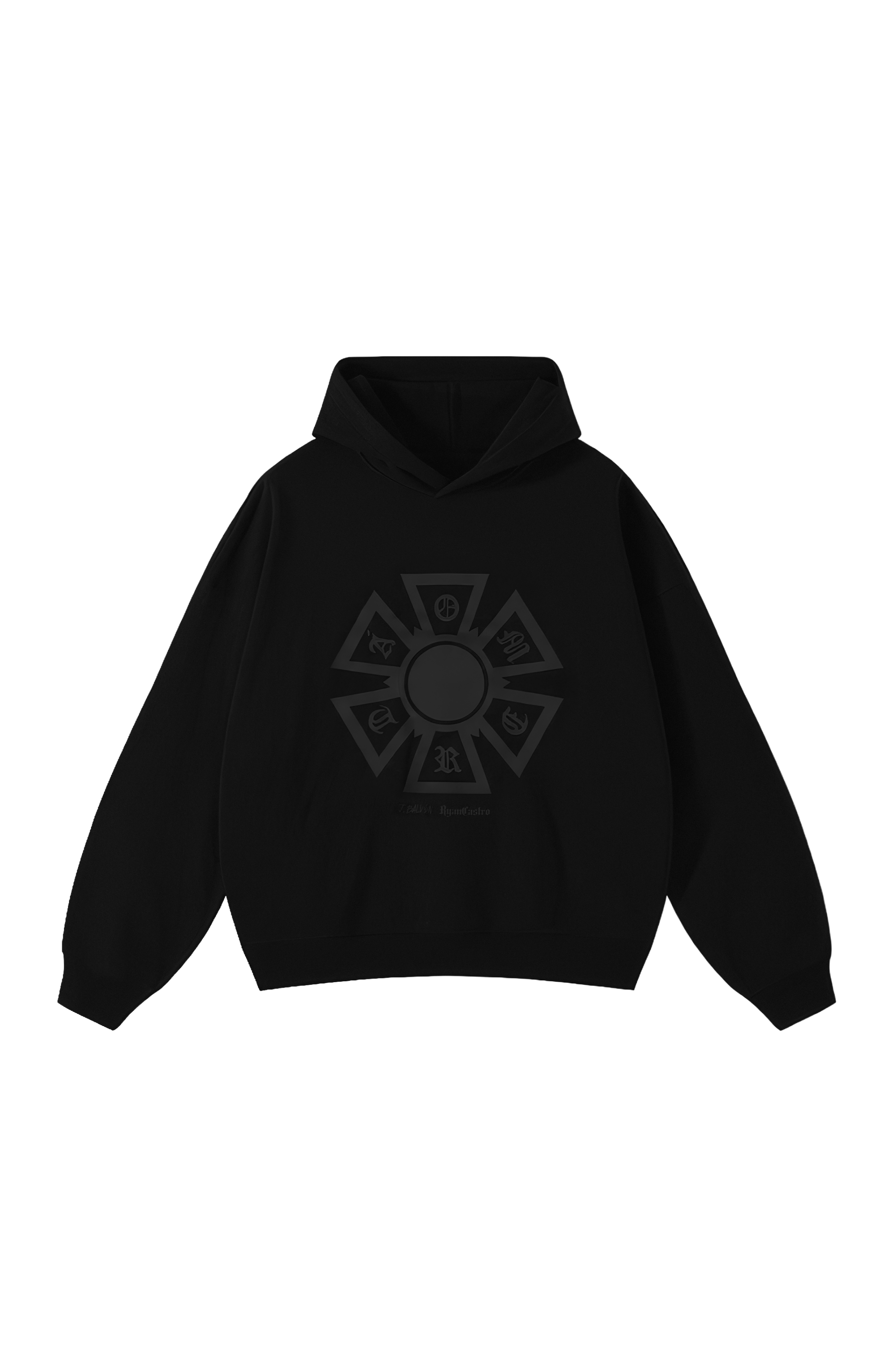 HOODIE OMERTA NEGRO