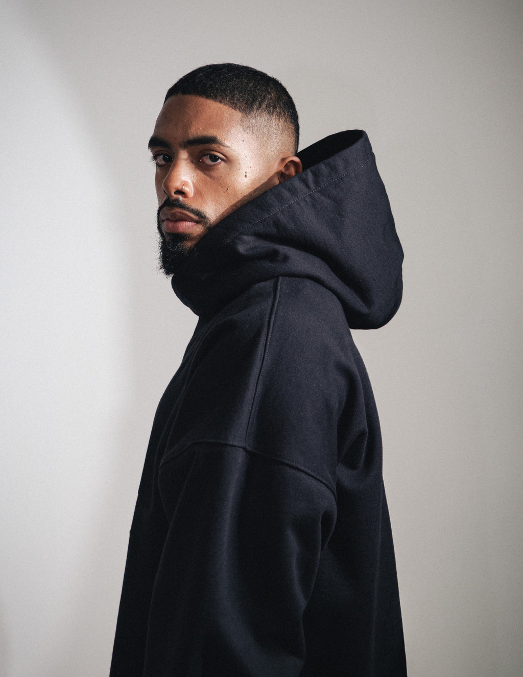 HOODIE OMERTA NEGRO