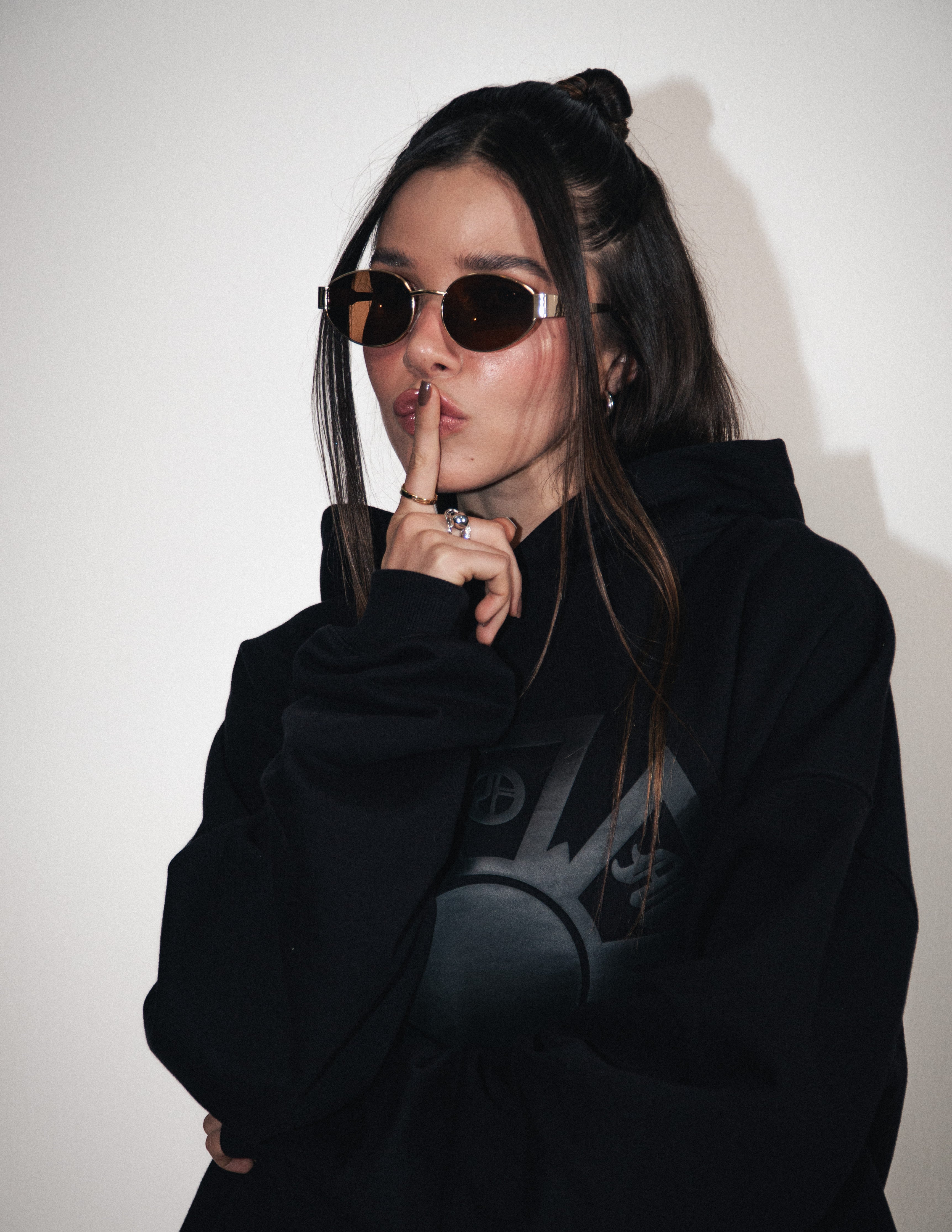 HOODIE OMERTA NEGRO