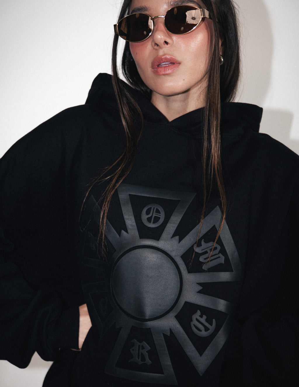 HOODIE OMERTA NEGRO