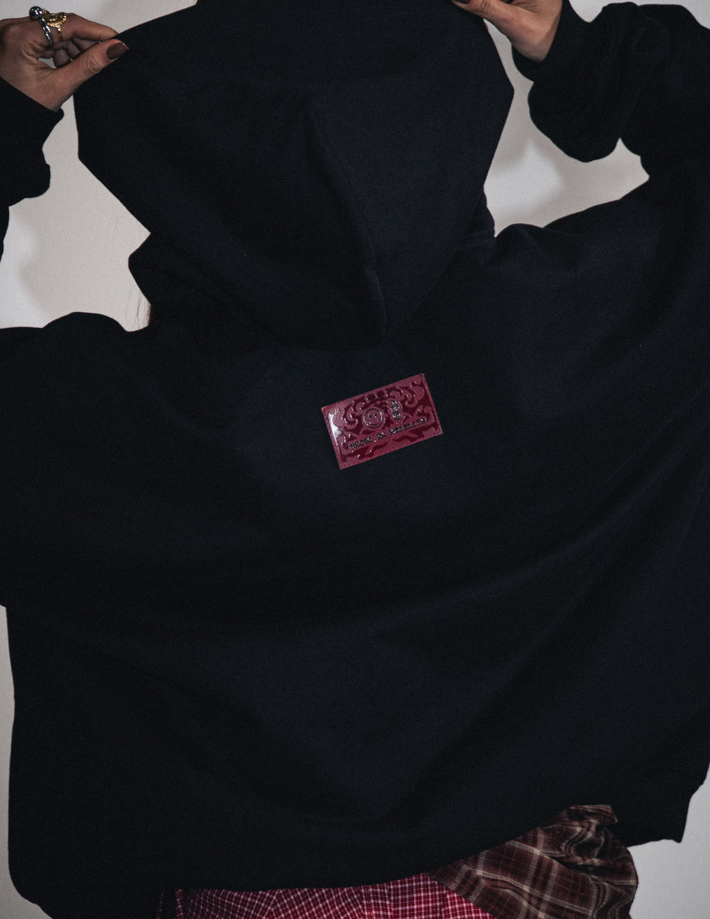 HOODIE OMERTA NEGRO