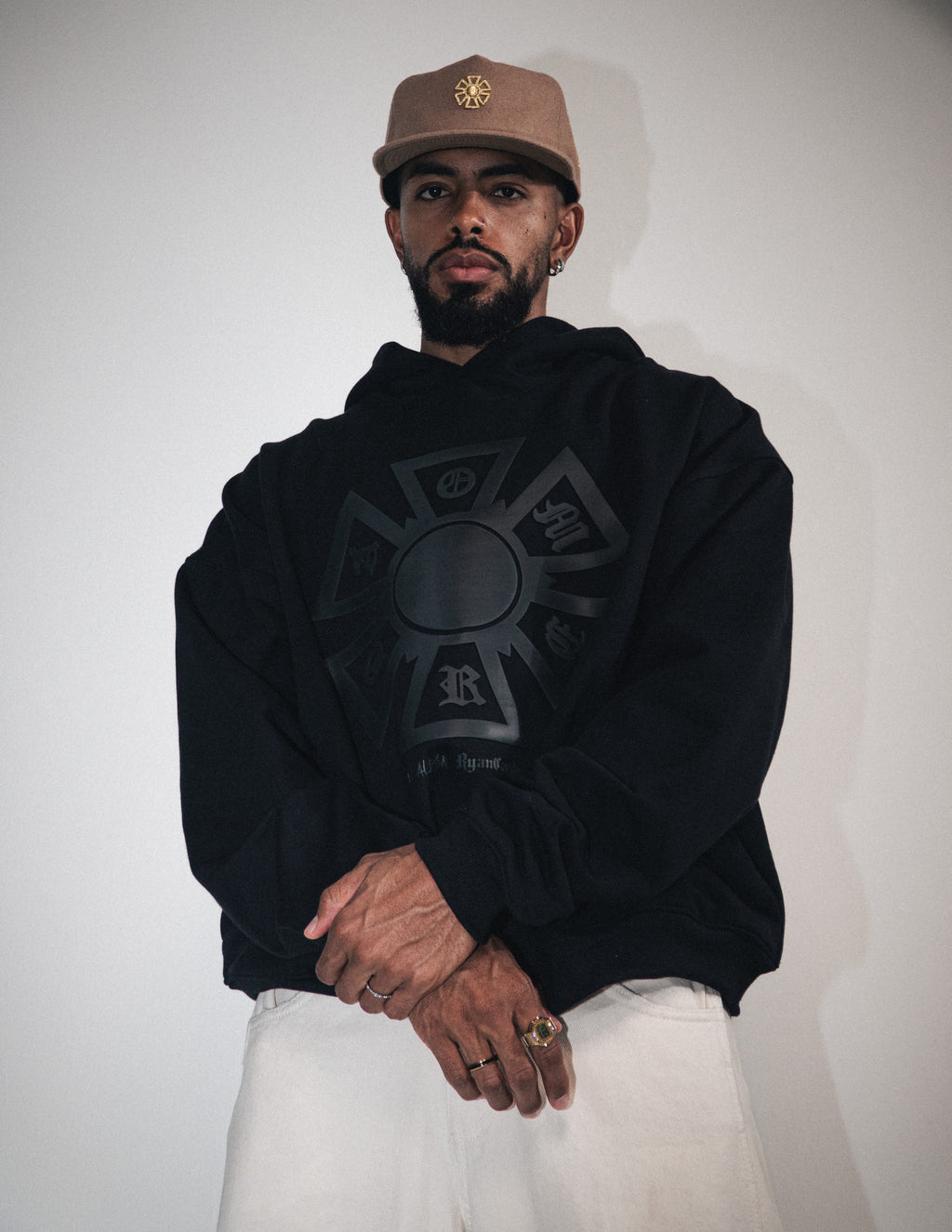 HOODIE OMERTA NEGRO