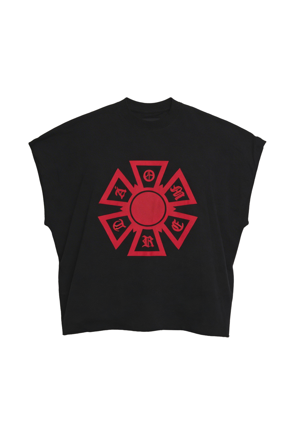 CAMISETA OMERTA MANGA SISA NEGRA