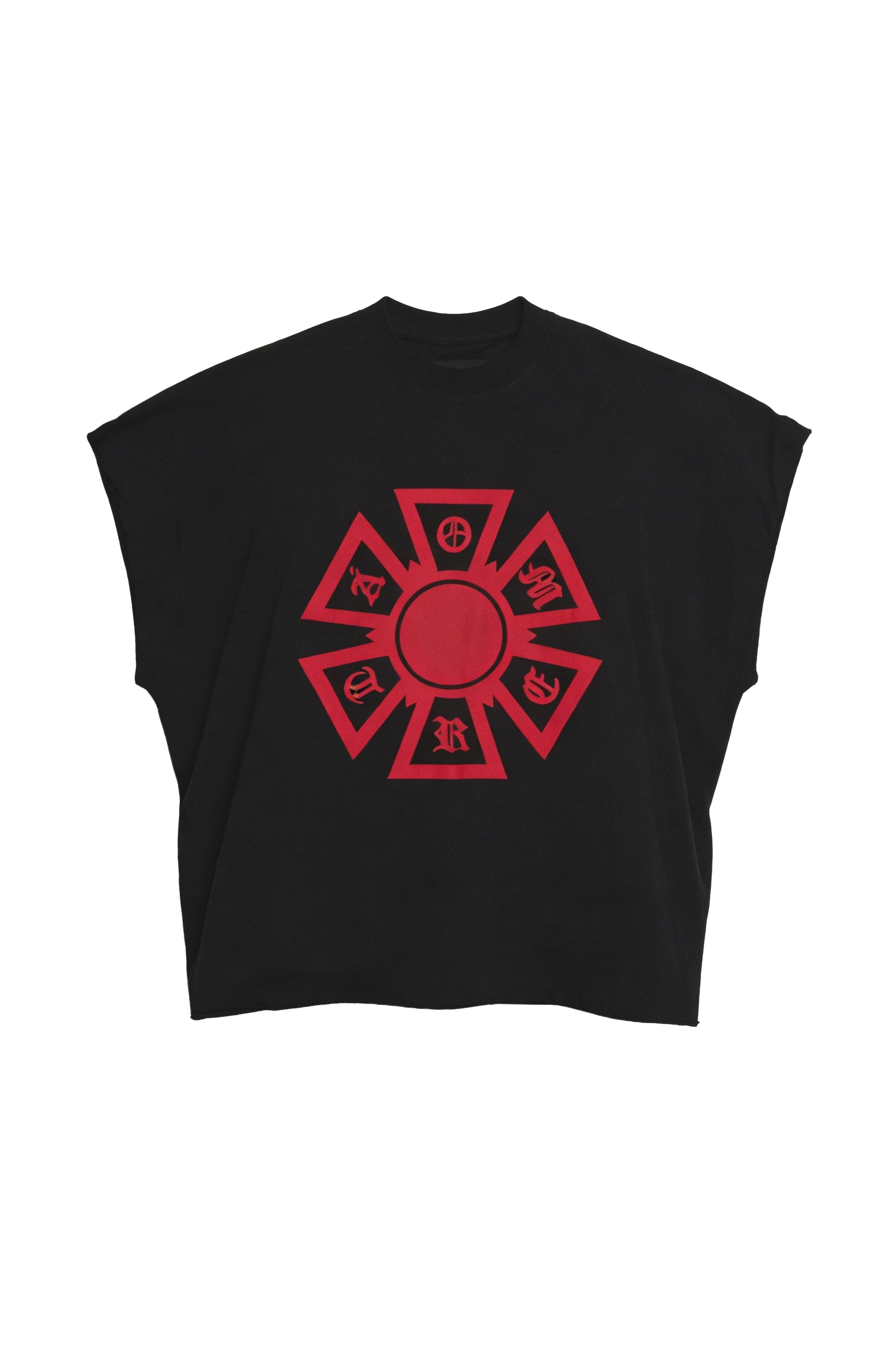CAMISETA OMERTA MANGA SISA NEGRA