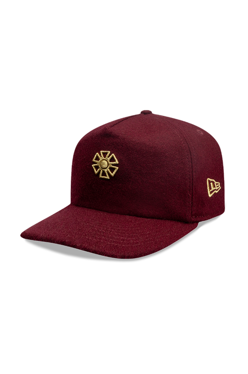 1920 NEW ERA OMERTA VINOTINTO BORDADA