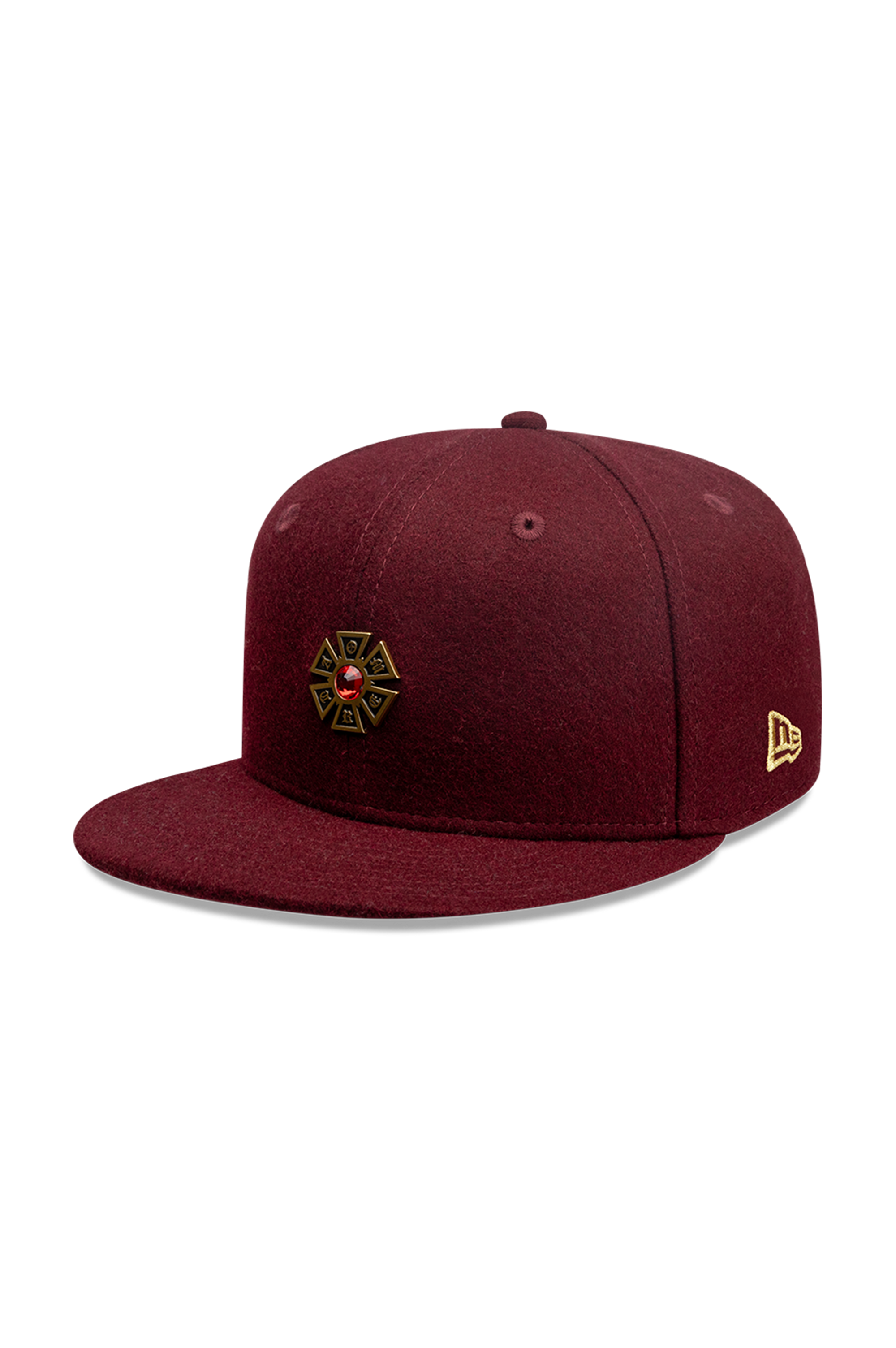 5950 NEW ERA OMERTA PIN VINOTINTO
