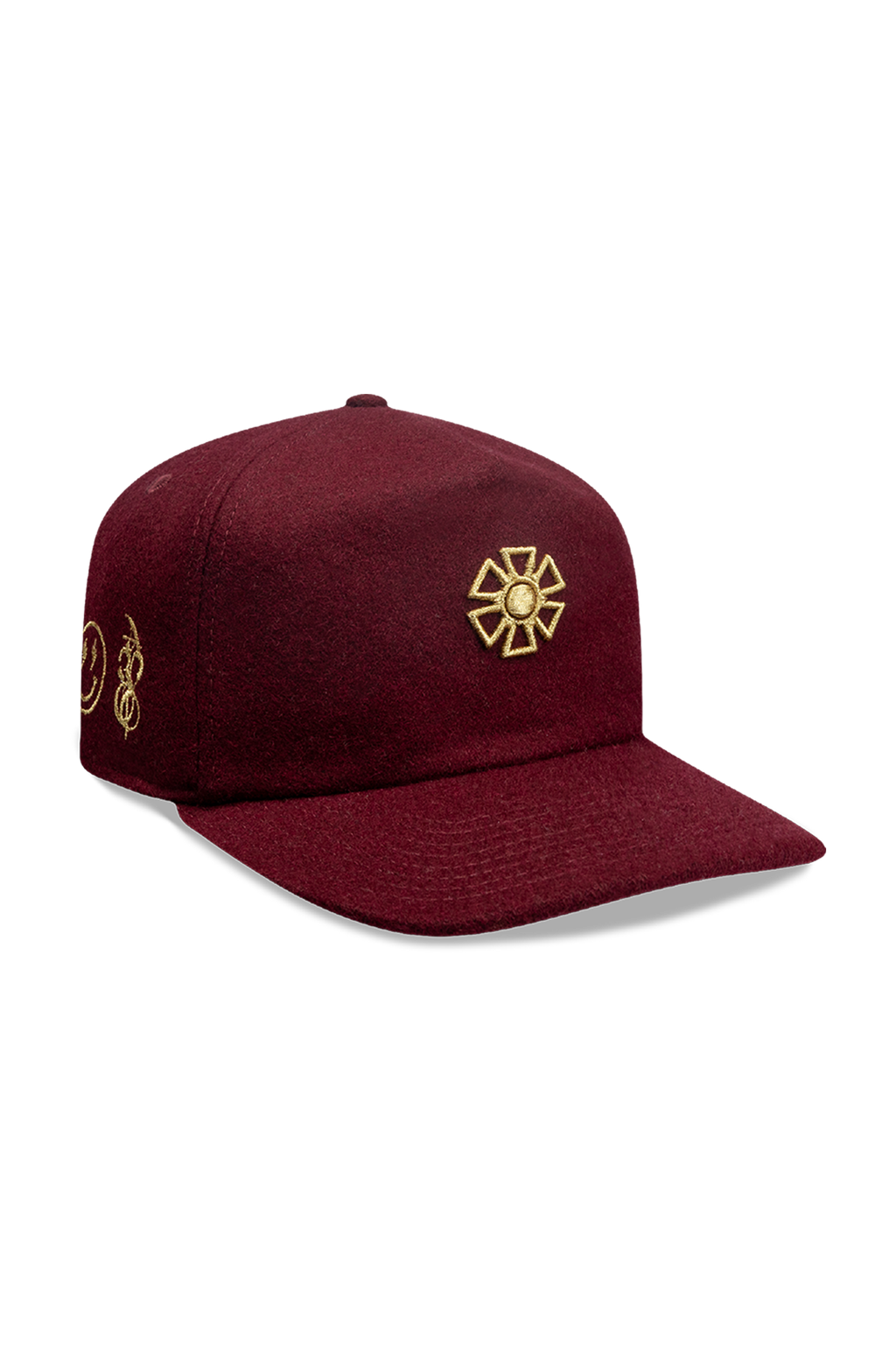 1920 NEW ERA OMERTA VINOTINTO BORDADA