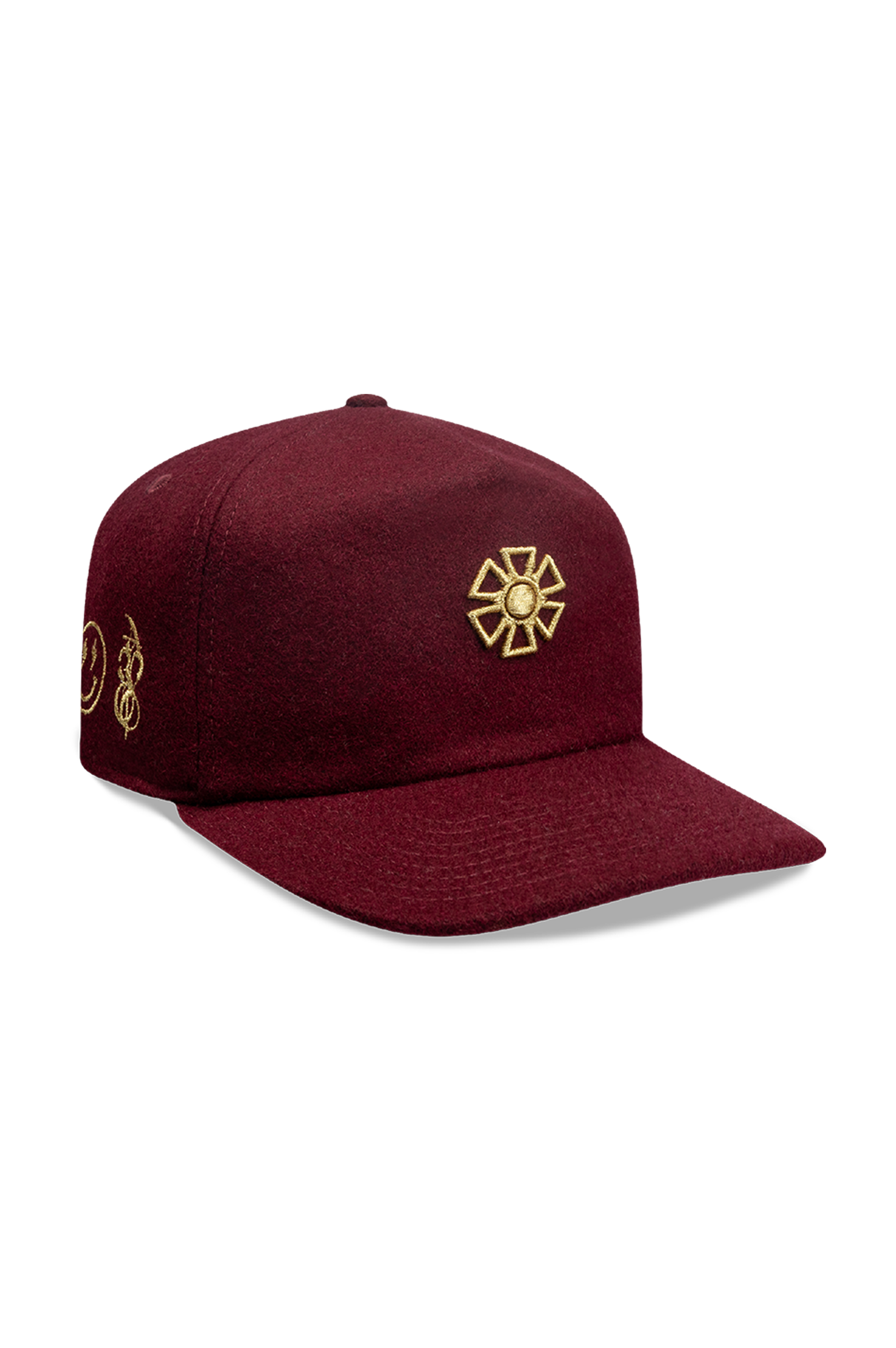1920 NEW ERA OMERTA VINOTINTO BORDADA