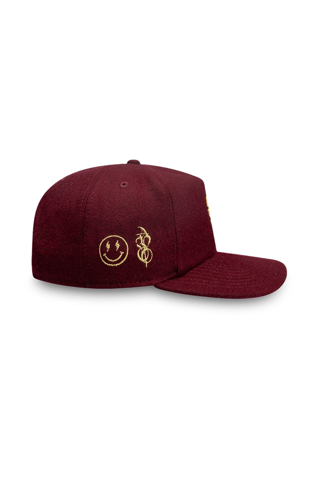 1920 NEW ERA OMERTA VINOTINTO BORDADA