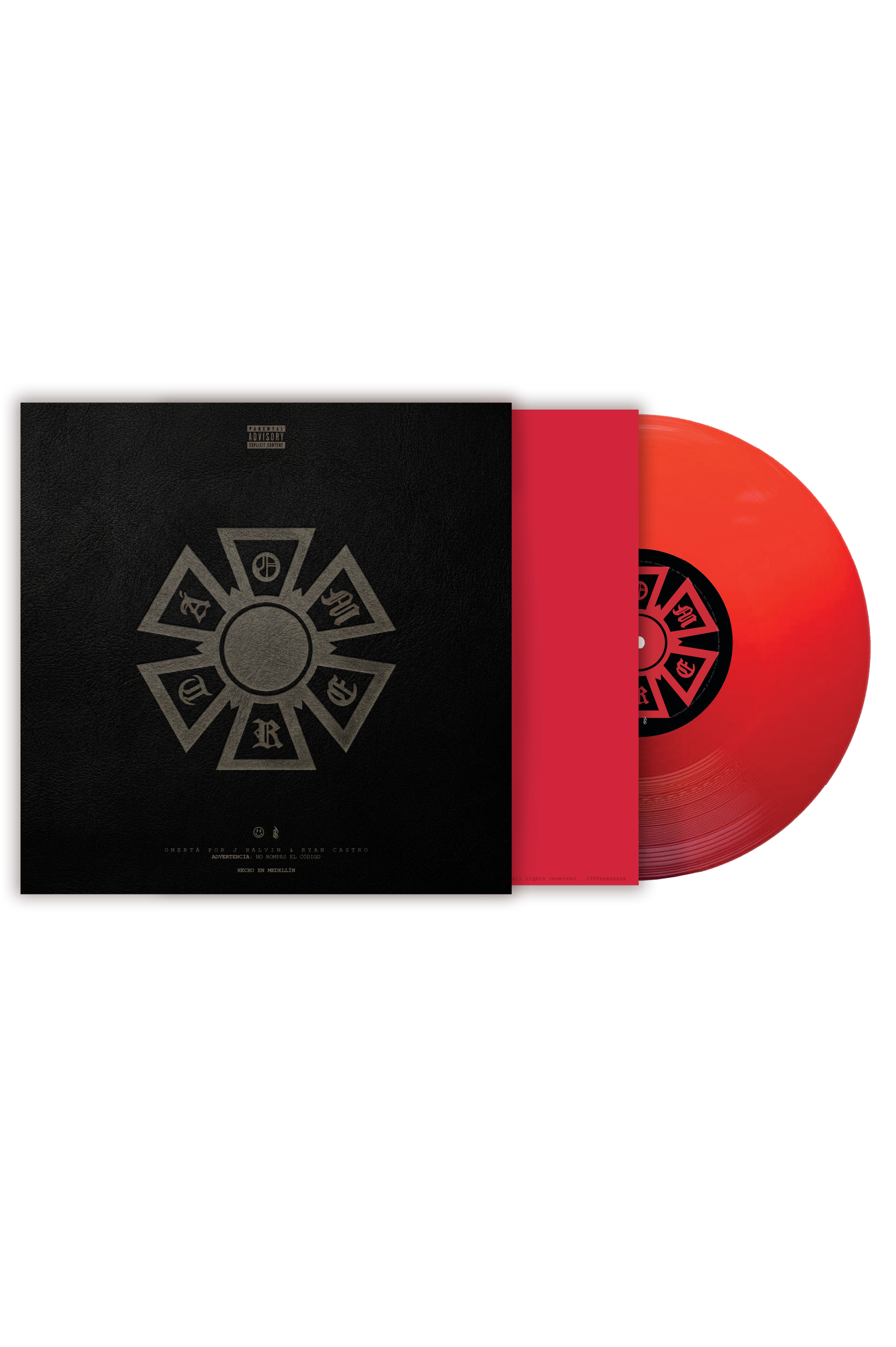 VINILO OMERTA COVER DE CUERO - FIRMADO