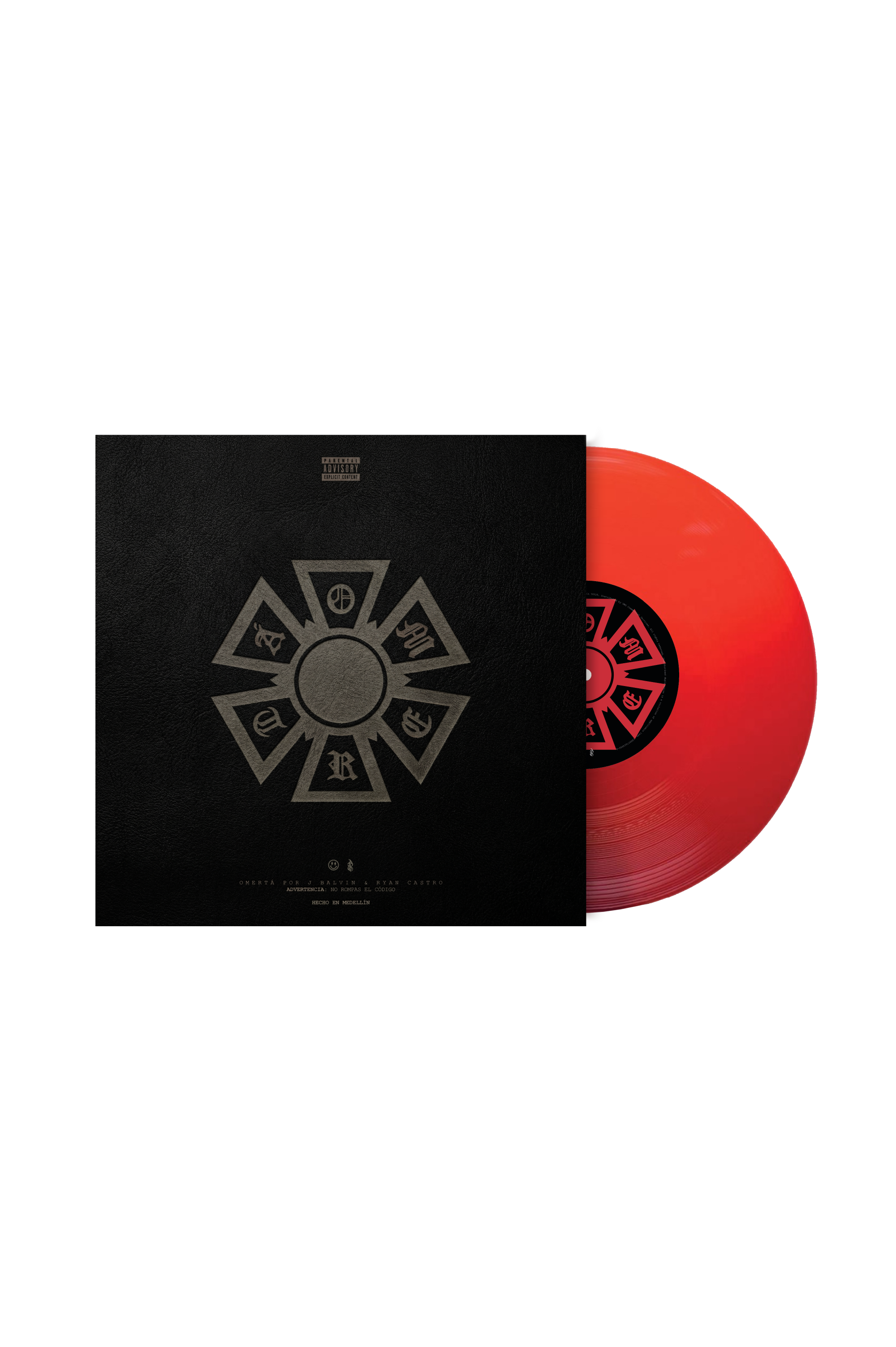 VINILO OMERTA COVER DE CUERO - FIRMADO