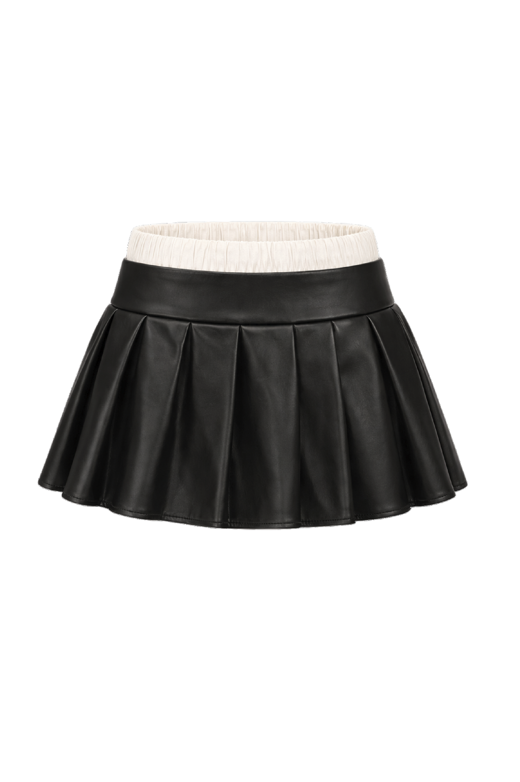 MINI FALDA OMERTA NEGRA