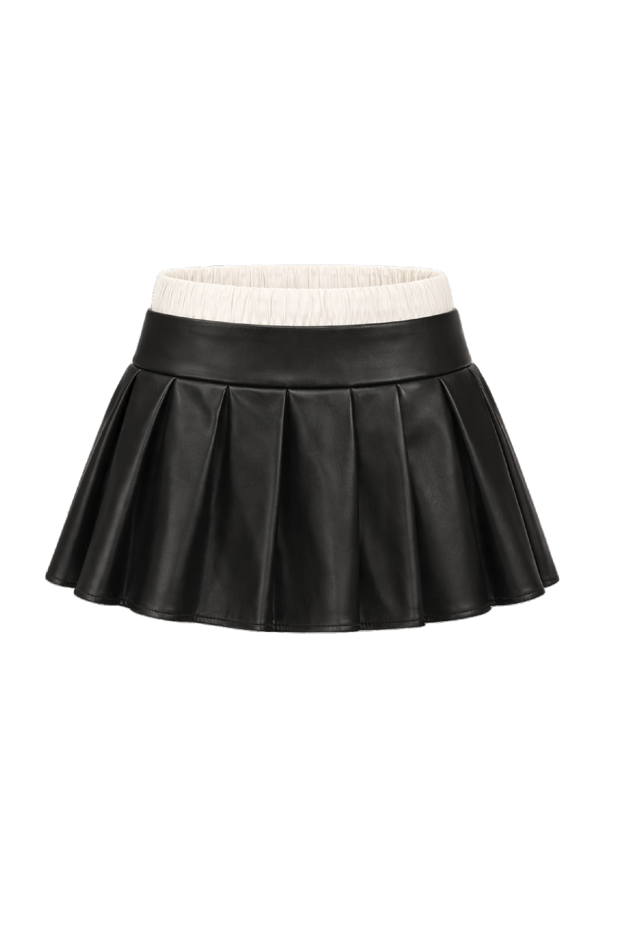 MINI FALDA OMERTA NEGRA