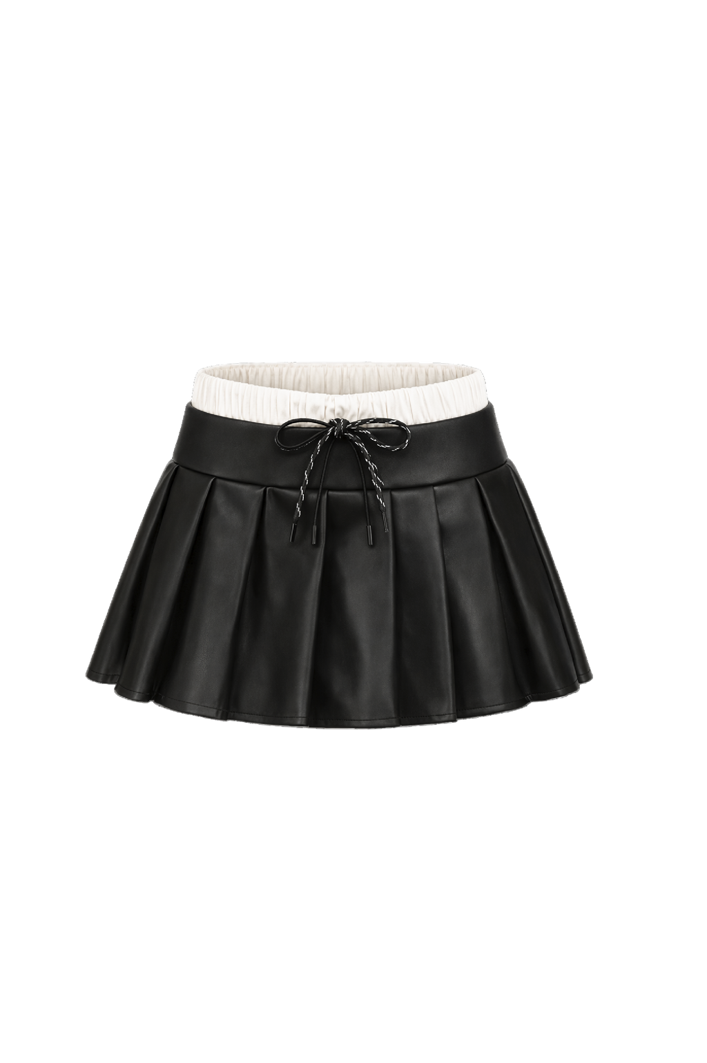 MINI FALDA OMERTA NEGRA