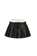 MINI FALDA OMERTA NEGRA