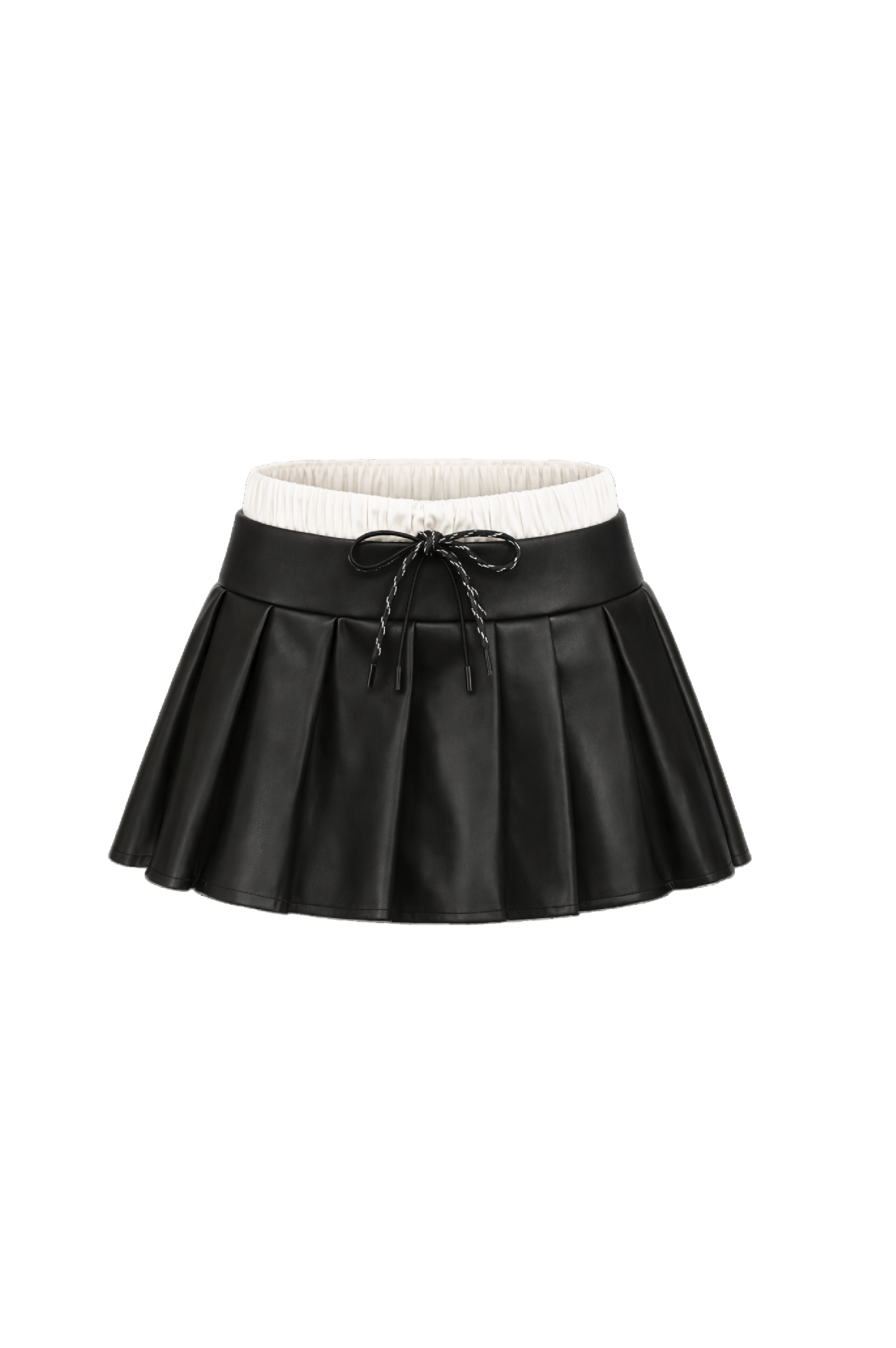 MINI FALDA OMERTA NEGRA