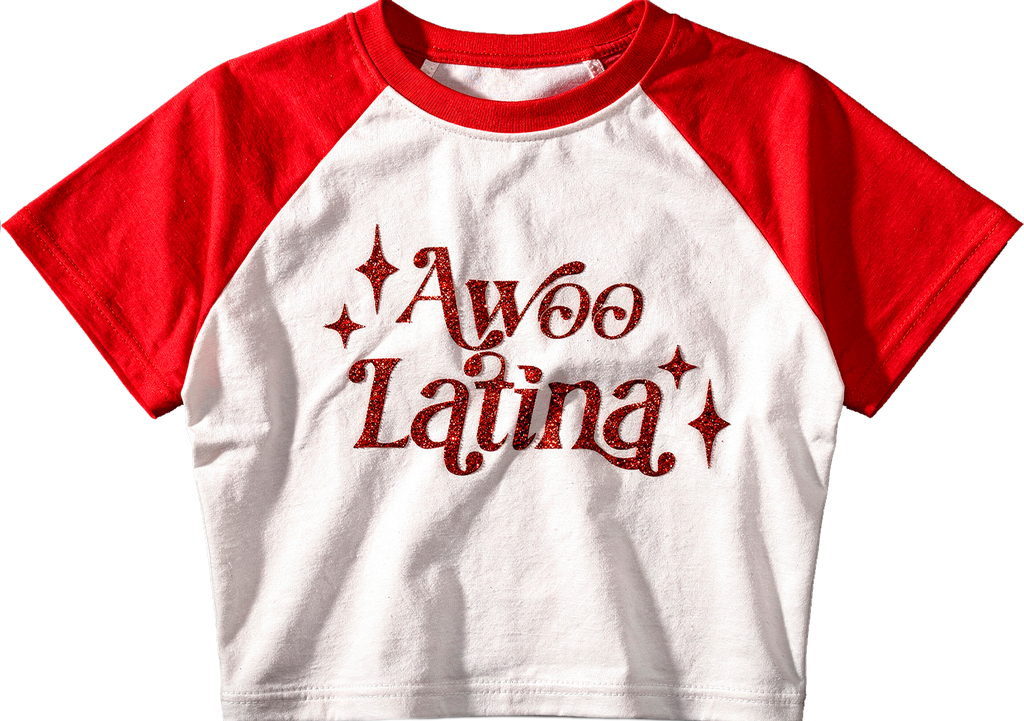 BABY TEE AWOO LATINA