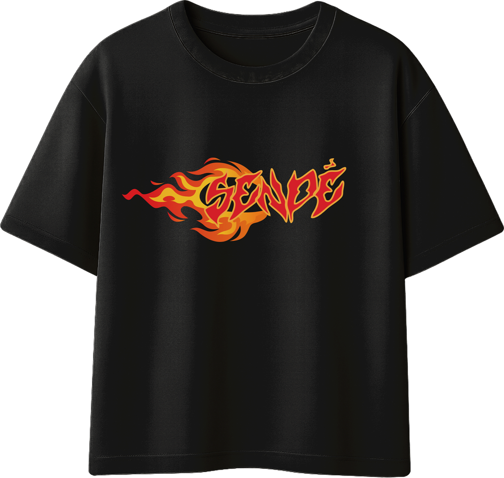 CAMISETA SENDÉ TOUR NEGRA