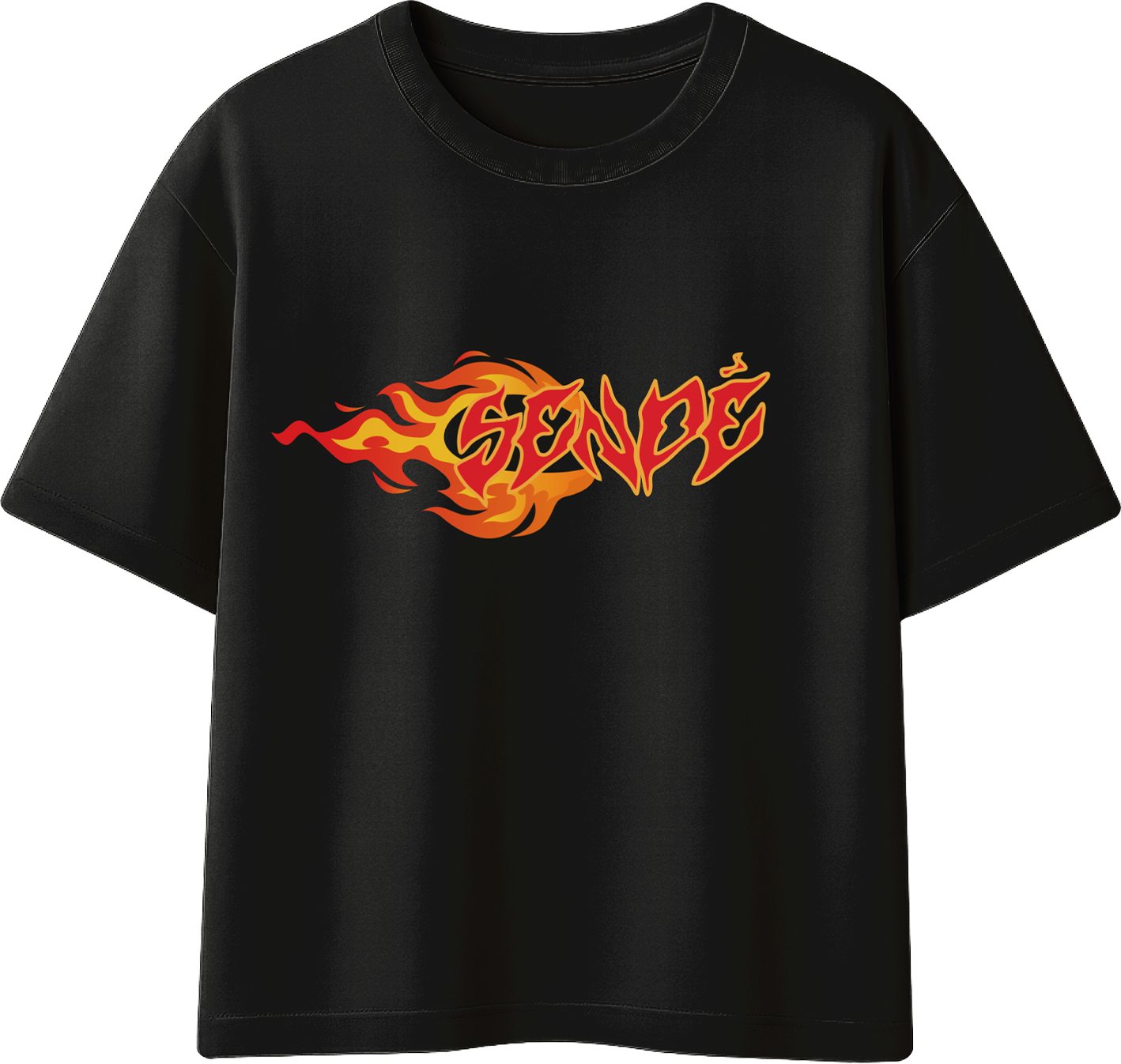 CAMISETA SENDÉ TOUR NEGRA